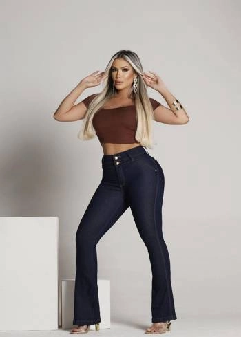 Calça Jeans Modeladora Flare