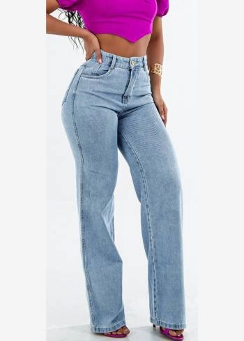 Calça Jeans Wide Leg